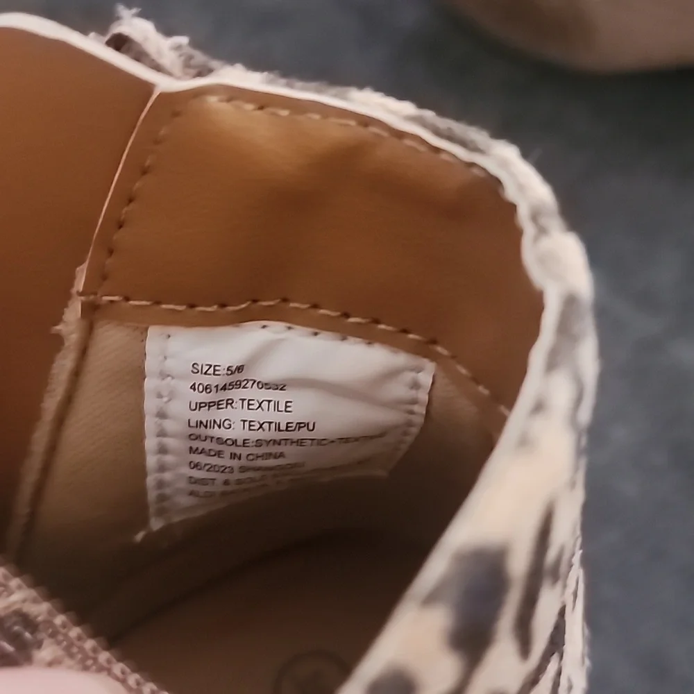 Lily & Dan Toddlers leopard Ankle Boots